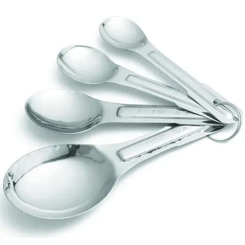 Tablecraft Measuring Spoon Stainless Steel, 1 Set