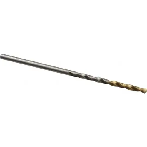 Dormer Pramet 5967067 Jobber Drill: #45, 118 deg Point, High Speed Steel TiN