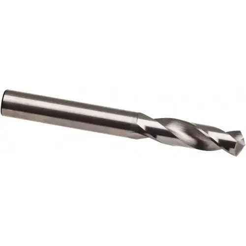 Guhring 9.0073E+12 Screw Machine Length Drill Bit: 0.0906" Dia, 118 degree, Solid Carbide Bright/Uncoated