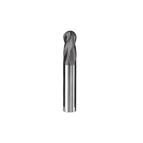 SGS 30045 Ball End Mill: 0.2344" Dia, 0.75" LOC, 4 Flute, Solid Carbide