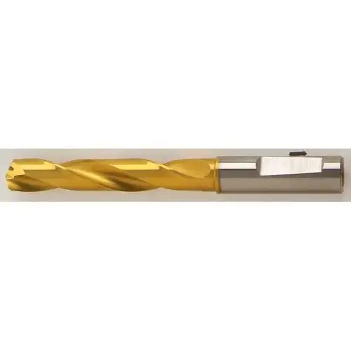 Guhring 9.01183E+12 Jobber Length Drill Bit: 15.1 mm Dia, 140 degree, Solid Carbide