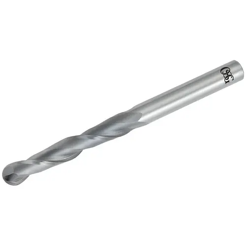 OSG 482-1875-BN11 Ball End Mill: 0.1875" Dia, 1.125" LOC, 2 Flute, Solid Carbide TiAlN