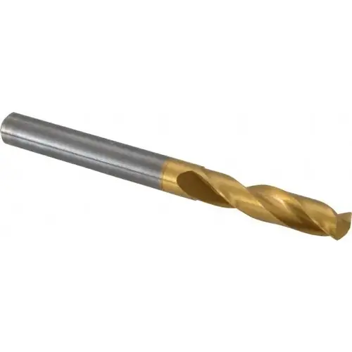 Guhring 9012420068000 Screw Machine Length Drill Bit: 0.2677" Dia, 140 degree, Solid Carbide TiN