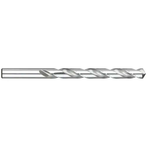 TITAN CD40845 Jobber Drill: #43, 118 deg Point, High Speed Steel Bright/Uncoated