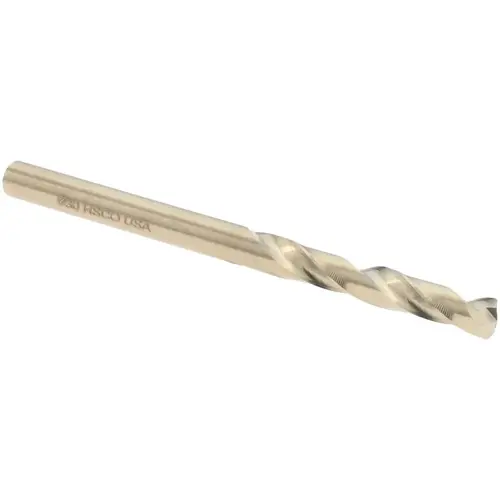 TITAN CD32630 Screw Machine Length Drill Bit: Size #30, 135 deg Point, Cobalt Bright/Uncoated