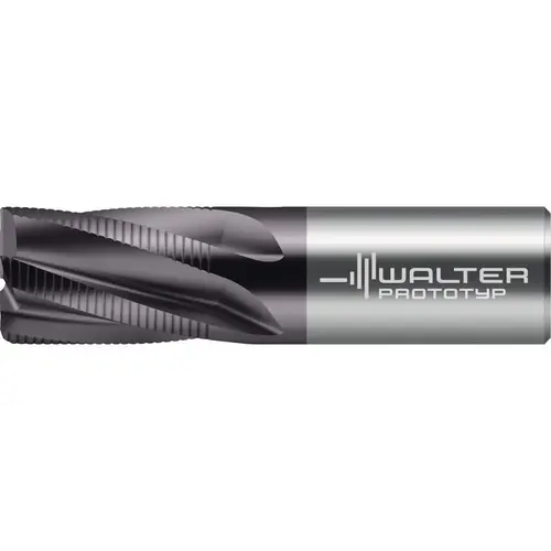 Walter-Prototyp 8416745 Roughing End Mills; Mill Diameter (Fractional Inch): 1 ; Number Of Flutes: 5 ; End Mill Material: Solid Carbide ; Length of Cut: 1-1/2 (Inch); Coating/Finish: TiAlN/THL ; Shank Diameter (Inch): 1