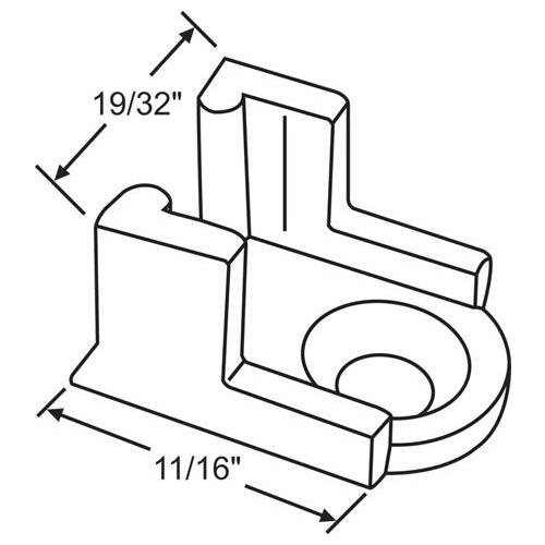 F-09 Sash Clip - pack of 25