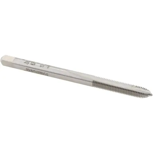 Spiral Point STI Tap: #4-48 UNF, 2 Flutes, Plug, High Speed Steel, Bright/Uncoated
