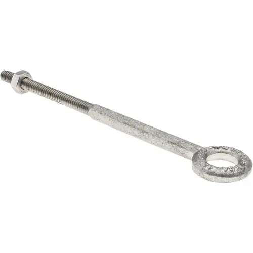 Gibraltar 08214 3 Fixed Lifting Eye Bolt: Without Shoulder, 500 lb Capacity, 1/4-20 Thread, Grade 316 Stainless Steel