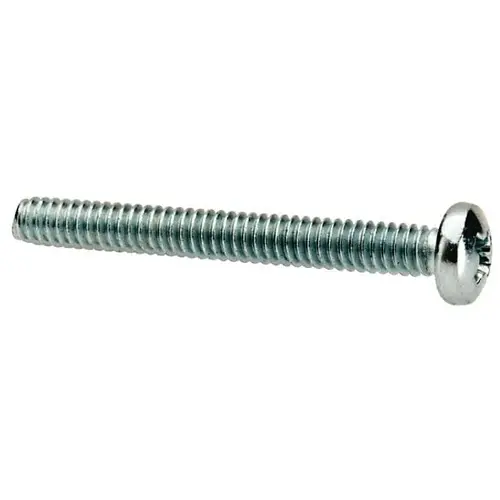 Machine Screw: #3-48 x 7/8" Length Under Head, Pan Head, Phillips - pack of 100