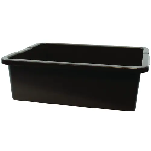 TABLECRAFT 1557BR Tablecraft 7 Inch Heavy Brown Tote Box, 6 Each