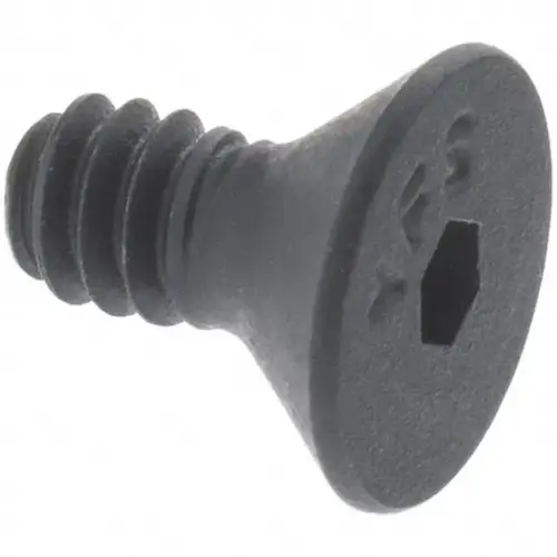 MSC 364-0636-01 Flat Socket Cap Screw: 3/8-16 x 2-1/4", Alloy Steel, Black Oxide Finish