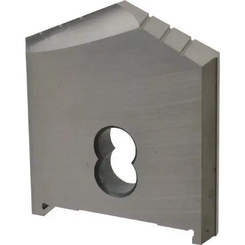 Allied Machine and Engineering 10244-0203 Spade Drill Insert: 2-3/32" Dia, Seat Size D, Powdered Metal Uncoated