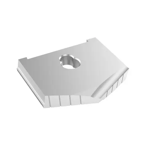 Allied Machine and Engineering 10264-0312 Spade Drill Insert: 3-3/8" Dia, Seat Size F, Powdered Metal, 130 degree Point Uncoated
