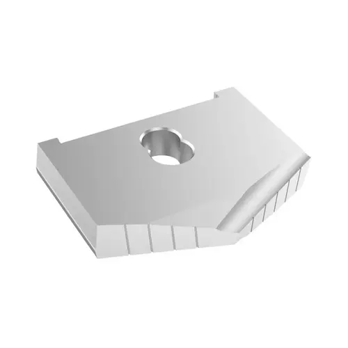 Allied Machine and Engineering 10284-0416 Spade Drill Insert: 4-1/2" Dia, Seat Size H, Powdered Metal, 130 degree Point Uncoated