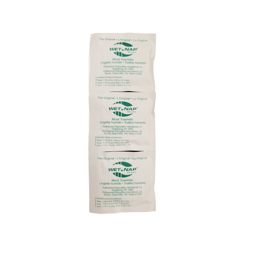 SANI-PROFESSIONAL D11055 Sani Professional/Nice Pak Hand Wipes Individually Packaged Polybagged, 100 Count