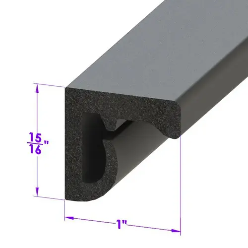 Square Rails Seals Metro Moulded Parts LP 110-C Convertible Top Rail Seal Buy Now