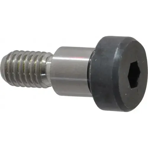 Holo-Krome 8066 Shoulder Screw: 1/2" Shoulder Dia, 1/2" Shoulder Length, 3/8-16, 5/8" Thread Length, 8 Alloy Steel, Hex Socket