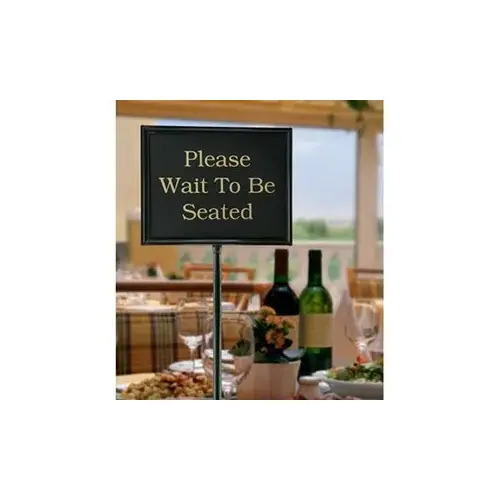 CHEFMASTER/MR. BAR-B-Q 90033 Hostess Sign Black with 15 Messages