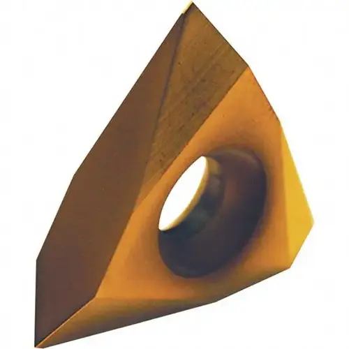 Tool-Flo 0141R10AC50C On-Edge Threading Insert: 60 degree V, External & Internal, Neutral Hand AlTiN