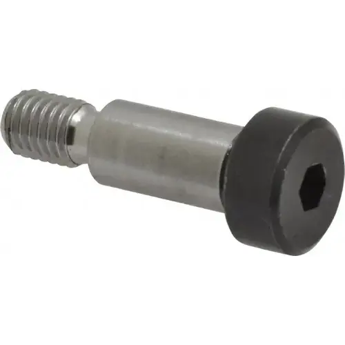 Holo-Krome 9017-XCP5 Shoulder Screw: 10 mm Shoulder Dia, 20 mm Shoulder Length, M8x1.25, 13.25 mm Thread Length, 12.9 Alloy Steel, Hex Socket - pack of 5