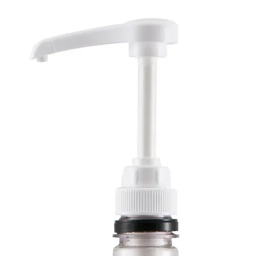 MONIN P240 Plastic Bottle Pump 1/4 oz Wht