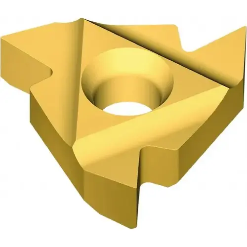 Vargus 52128 Laydown Threading Insert: 3JIRAG60 VKX, Solid Carbide TiN