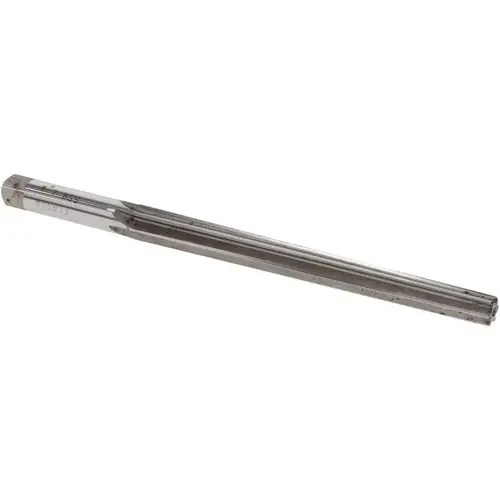 Taper Pin Reamer: #7 Pin, 0.3297" Small End, 0.422" Large End, High Speed Steel Bright/Uncoated