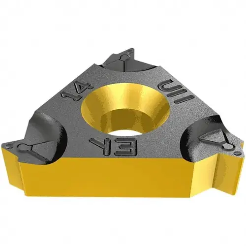 Iscar 5902812-XCP5 Laydown Threading Insert: 16ERB10UN IC908, Solid Carbide - pack of 5