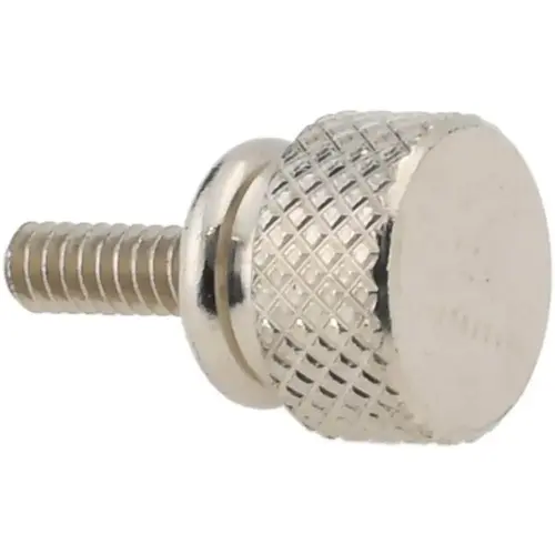 Electro Hardware THS1137M10F21 2 Steel Thumb Screw: 1/4-20, Knurled Head