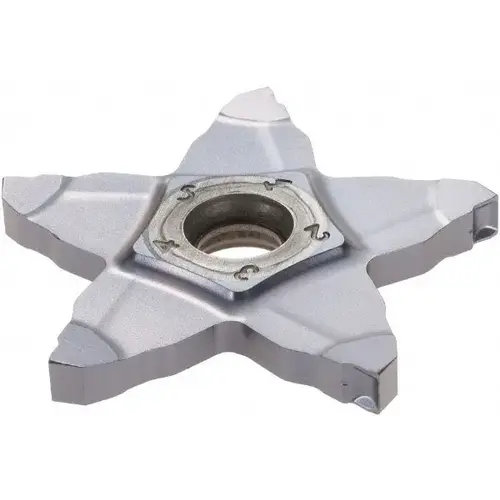 Iscar 6003611 Cutoff Insert: PENTA34N318 C020 IC908, Carbide, 3.18 mm Cutting Width Coated