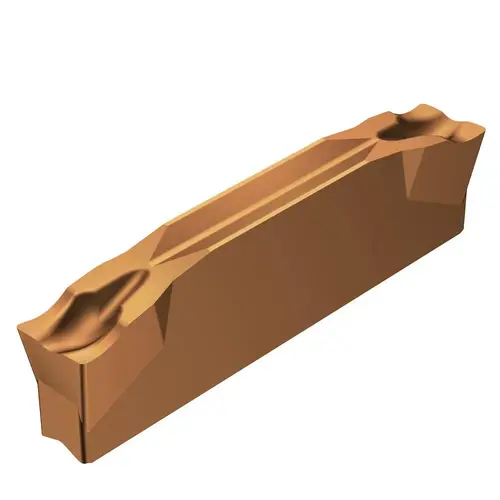 Sandvik Coromant 5741407 Cutoff Insert: R123E202000502-CM 1125, Carbide, 2 mm Cutting Width TiAlN