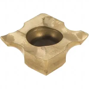 Everede Tool 20073 Indexable Drill Insert: N9MT9, NC40, Carbide TiN