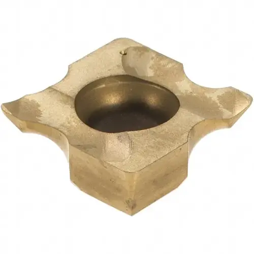 Everede Tool 20073 Indexable Drill Insert: N9MT9, NC40, Carbide TiN
