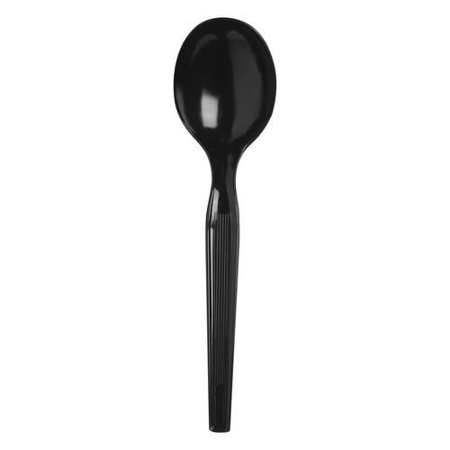 DIXIE SOUPSPOON MEDIUM WEIGHT POLYSTYRENE BLACK 5