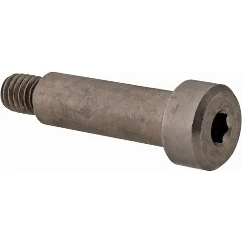 Precision Shoulder Screw: 1/4" Shoulder Dia, 3/4" Shoulder Length, #10-32, 1/4" Thread Length, 416 Stainless Steel, Hex Socket