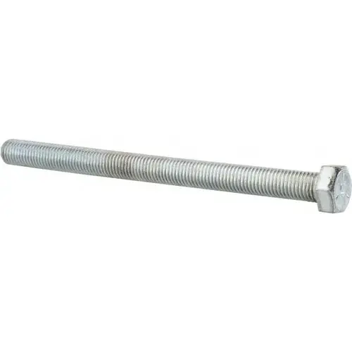 Made in North America 341010FT5ZDOM Hex Head Cap Screw: 3/4-10 x 10", Grade 5 Steel, Zinc-Plated