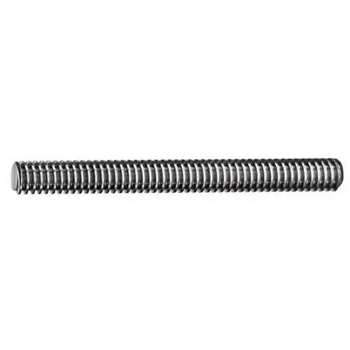 Keystone Threaded Products KL024AC1A091440 Threaded Rod: 1-1/2-4, 3 ft Long, Low Carbon Steel, Grade C1018