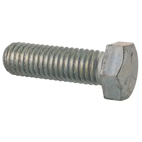 Made in North America 5026CH5O Hex Head Cap Screw: 1/2-13 x 1-5/8", Grade 5 Steel, Zinc-Plated