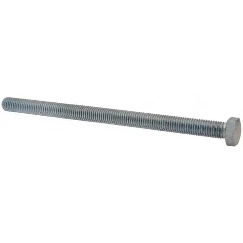 Made in North America 581110FT5ZDOM Hex Head Cap Screw: 5/8-11 x 10", Grade 5 Steel, Zinc-Plated