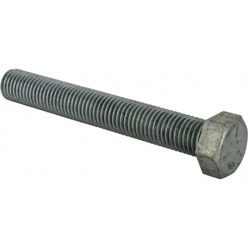 Made in North America 3410512FT5ZDOM Hex Head Cap Screw: 3/4-10 x 5-1/2", Grade 5 Steel, Zinc-Plated