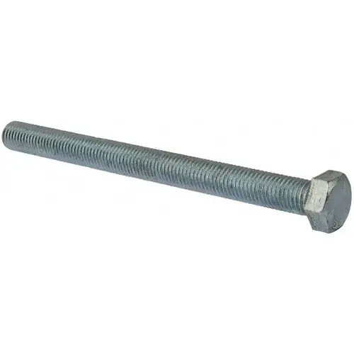 Made in North America 34109FT5ZDOM Hex Head Cap Screw: 3/4-10 x 9", Grade 5 Steel, Zinc-Plated