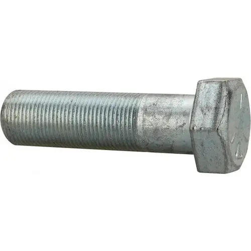 Made in North America 1213812FT5ZDOM Hex Head Cap Screw: 1/2-13 x 8-1/2", Grade 5 Steel, Zinc-Plated