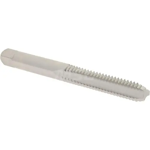 Hertel K008323AS Straight Flute Tap: 1/4-20 UNC, 3 Flutes, Bottoming, 3B Class of Fit, High Speed Steel, Bright/Uncoated
