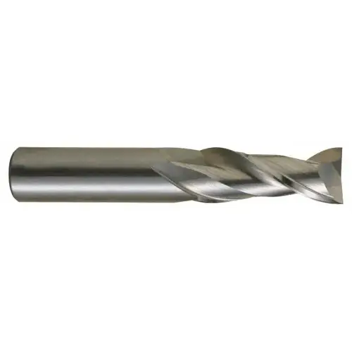 OSG 20226100 Square End Mill: 1 inch Dia, 2 inch LOC, 1 inch Shank Dia, 5 inch OAL, 2 Flutes, Solid Carbide