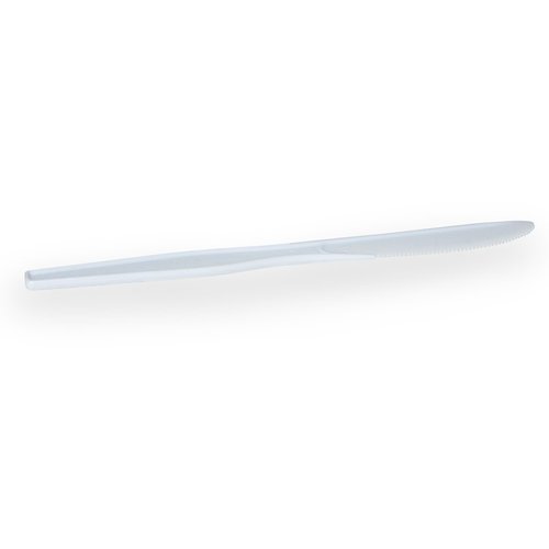 DIXIE KNIFE HEAVYWEIGHT POLYSTYRENE WHITE 7.5 INCH