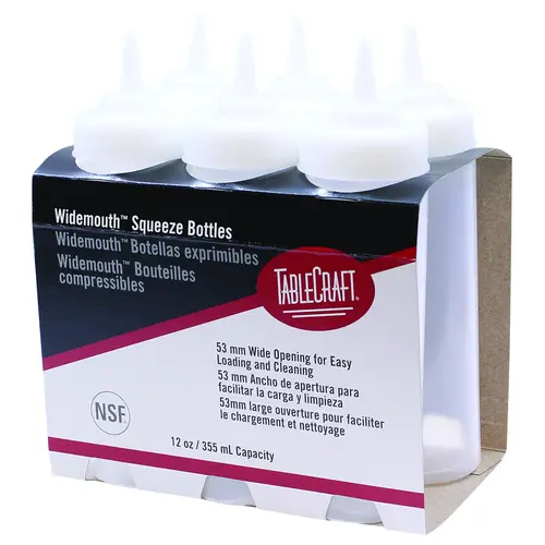 TABLECRAFT C11253C Tablecraft Dispenser Widemouth Natural 12 Oiled, 6 Count