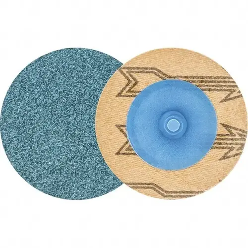 WALTER Surface Technologies 04D206-XCP50 Quick-Change Disc: Twist, 2" Disc Dia, 60 Grit, Zirconia Alumina, Coated - pack of 50