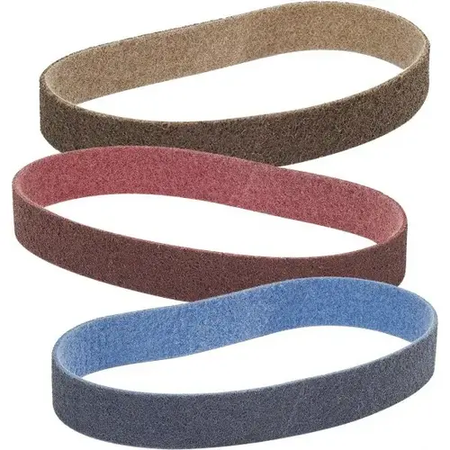 WALTER Surface Technologies 07D153 Abrasive Belt: 1-1/2" Wide, 30" Long, Aluminum Oxide