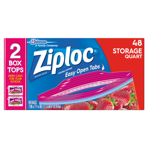 ZIPLOC 00310 Zplc Linc Strg Qt 48ct/9 US